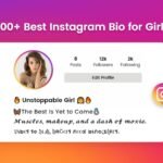 bio for instagram for girl